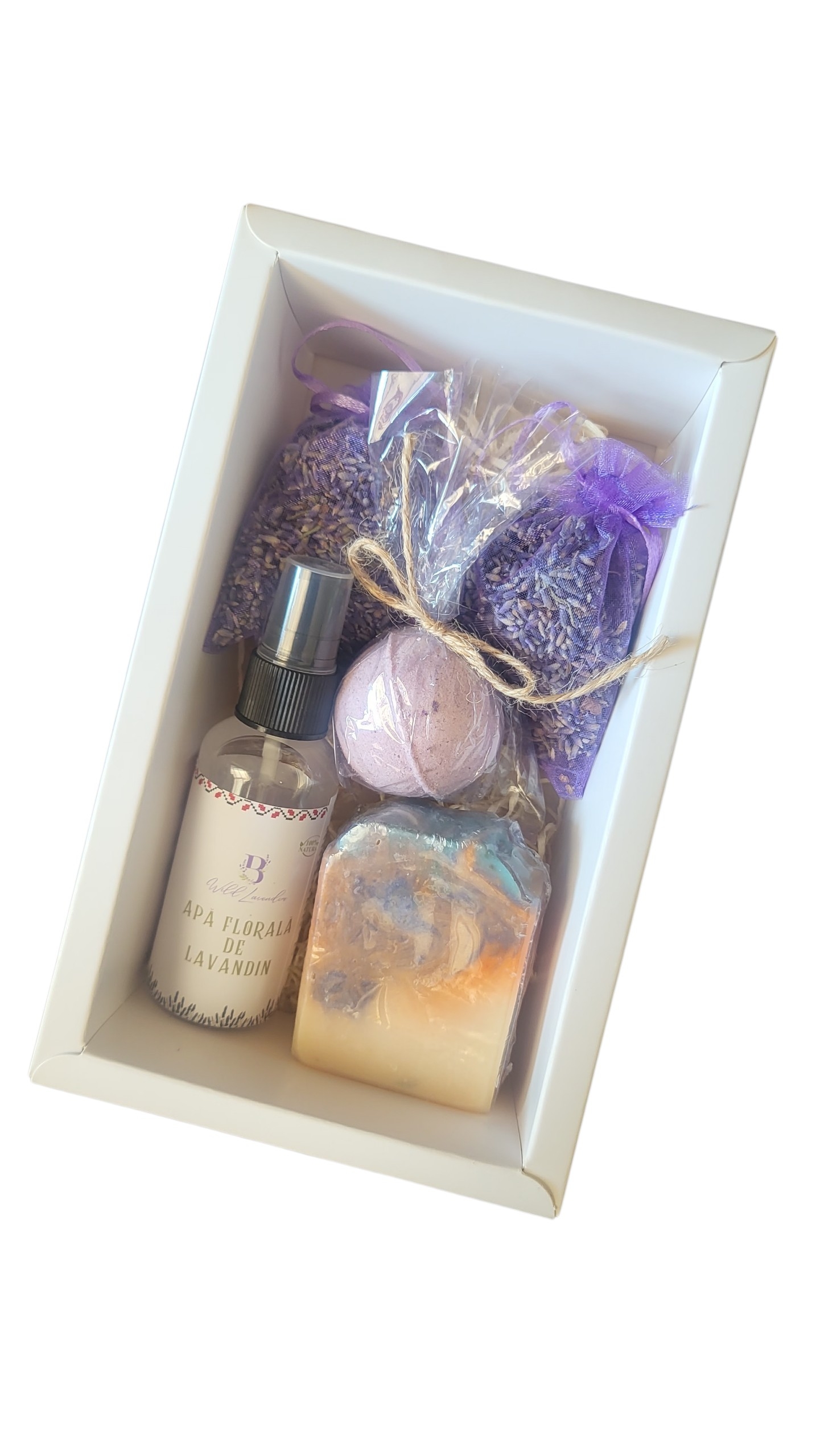 Set cadou cu lavandă – răsfăț natural pentru baie și relaxare